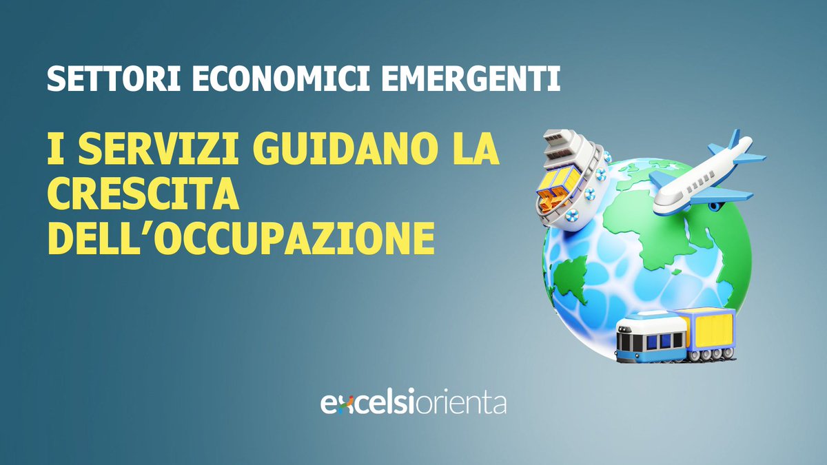 SIE_Unioncamere's tweet photo. Nel 2025 il lavoro parla soprattutto il linguaggio dei servizi. Turismo, commercio e logistica guidano le assunzioni, ma saranno #competenzedigitali, #problemsolving e adattabilità a fare la differenza nel lungo periodo. https://t.co/urahWkQIxl #Excelsiorienta #Orientamento https://t.co/6rHOICNXU7