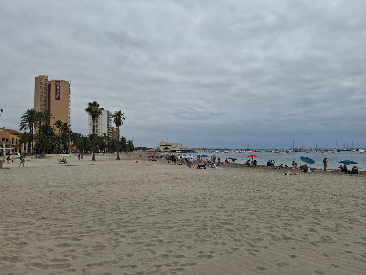 GeoffWallDavis's tweet photo. The Spanish coastal resort of Santiago de la Ribera. https://t.co/rgpyEn54xq
