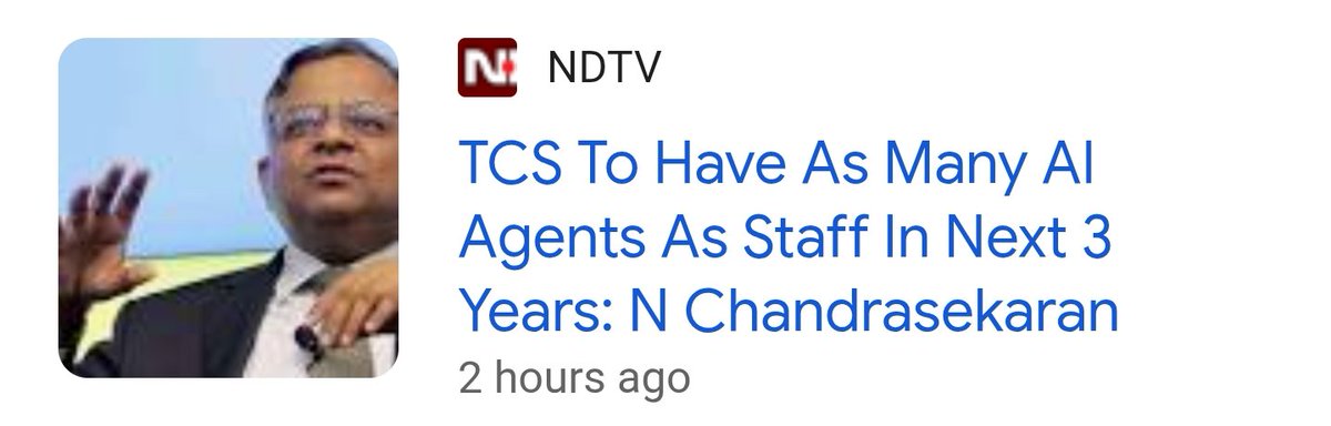 vibeofswetha's tweet photo. Pls expect hiring freeze and More layoffs in TCS in next 3yrs ...the era of Mass recruitment is over https://t.co/JsbyanBWX3