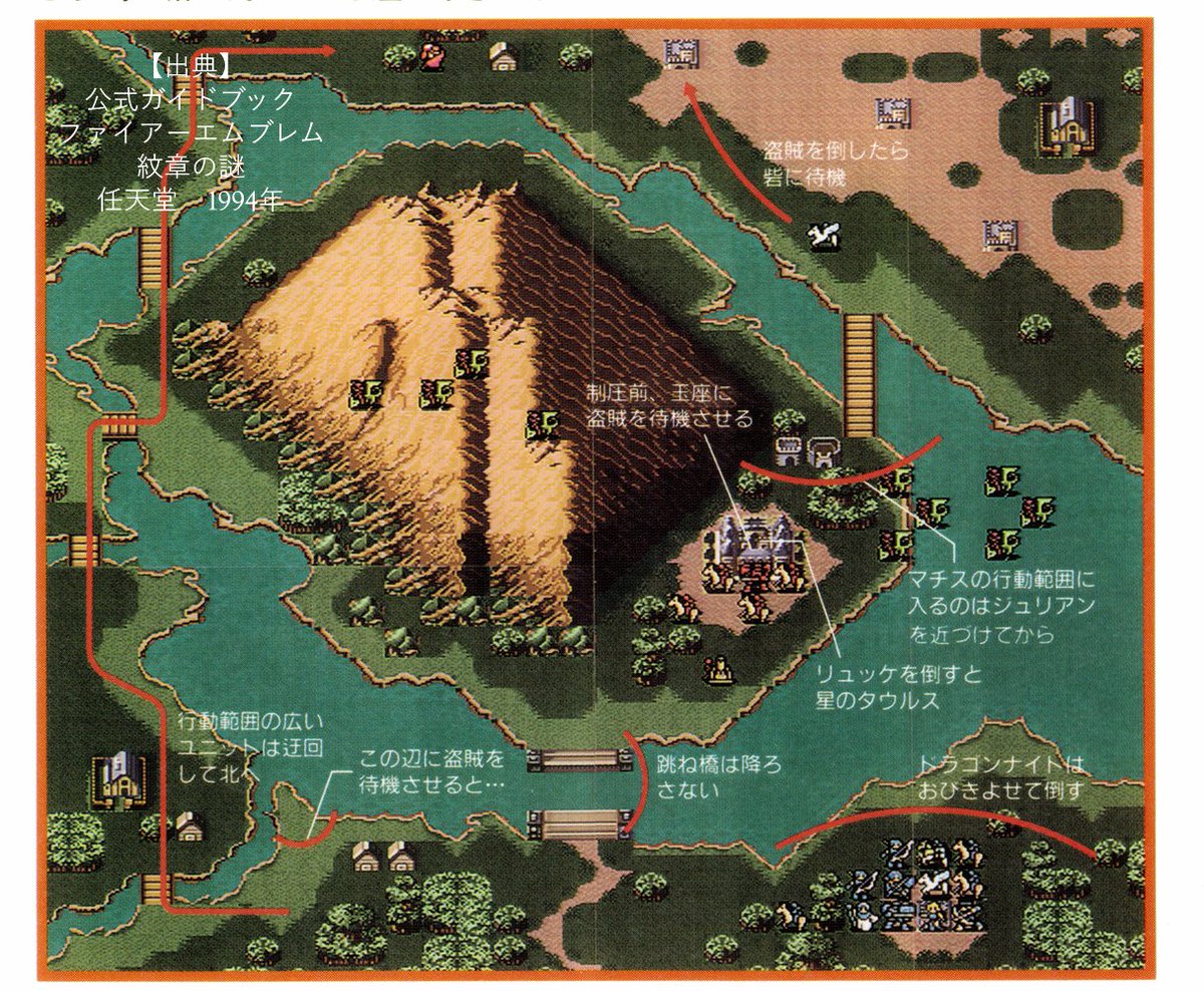 t776jp's tweet photo. FE 紋章の謎
「MAP2-3 連れ去られた王女」

パオラ参戦にニヤリ💫
序盤で三姉妹揃う…？
と思わせるが、やっぱり加賀ゲーは甘くない。

リンダが使えるのも嬉しい！
当時は知らなかったがアイテム増殖技もあるねw

（画像1、2はメモリアルブックより）
#ファイアーエムブレム #リンダ #パオラ https://t.co/LgFQYgitXm