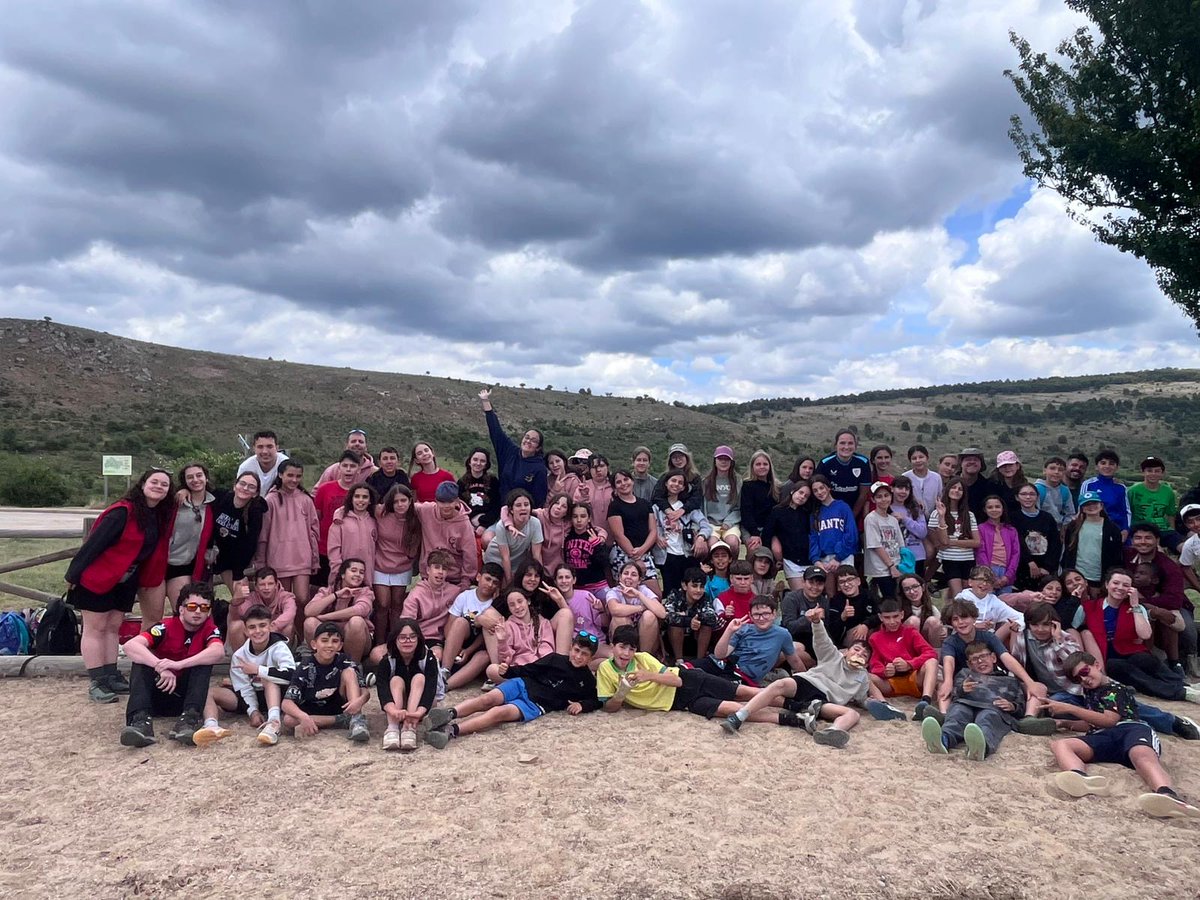 asoc_ACTUA's tweet photo. 🏕️ Arrancamos la temporada de viajes de fin de curso en Alto Tajo
Esta semana hemos recibido al alumnado del CEIP Carlos Cano @ceipcarloscano, un grupo de 70 chicos y chicas que ha inaugurado el mes de junio en nuestras instalaciones. Y la verdad... ¡les ha cundido! https://t.co/3XhIeTvPfC
