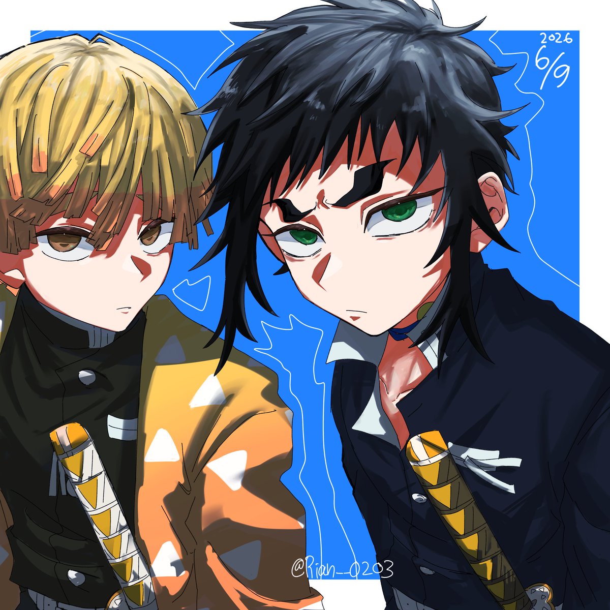 Rian__0203's tweet photo. #6月9日は獪岳の日
おめでとう🍑善逸を添えて⚡️ https://t.co/v3NA8Cvx1O