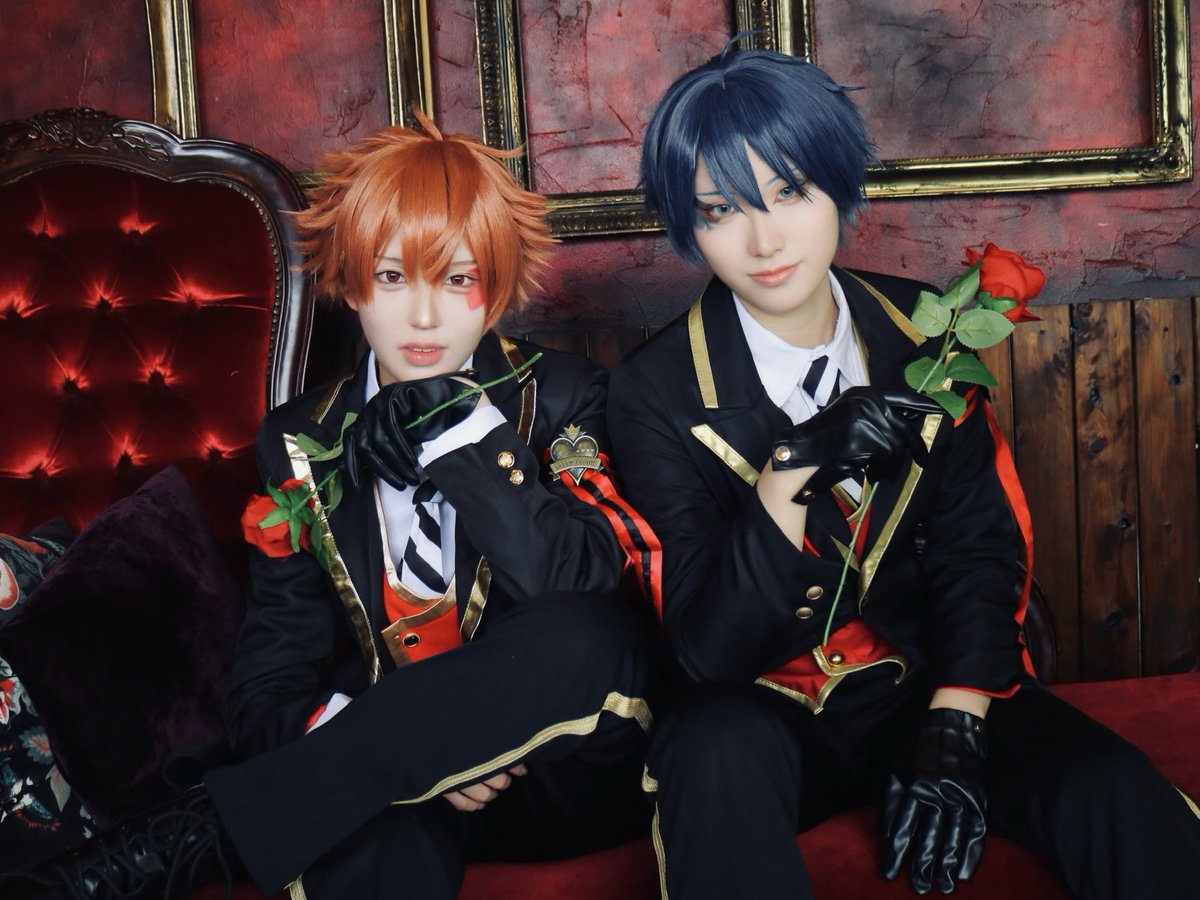 q3a9u's tweet photo. cos twst マブ❤️♠️

『 仰せのままに 』

♠️:@hachi_m83 
📸:@ringo_hako https://t.co/VSpGG6W9De