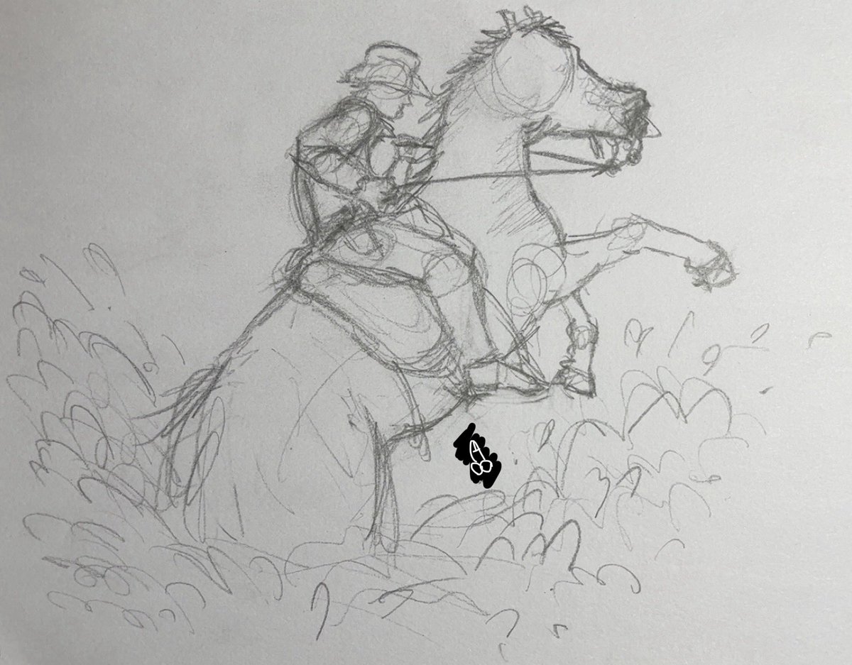 snotsludge's tweet photo. rodeo! #sketch https://t.co/ug4oiJx8W4