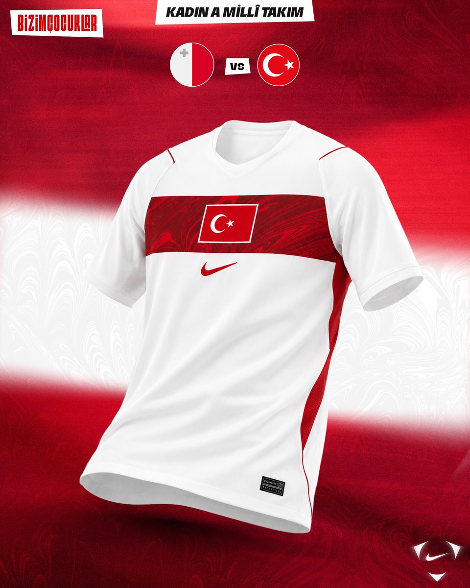 MilliTakimlar's tweet photo. Malta karşısında sahaya beyaz formamızla çıkacağız.
 
#BizimÇocuklar🇹🇷 | #MLTTUR | @Nike https://t.co/6cbGd3o4n1