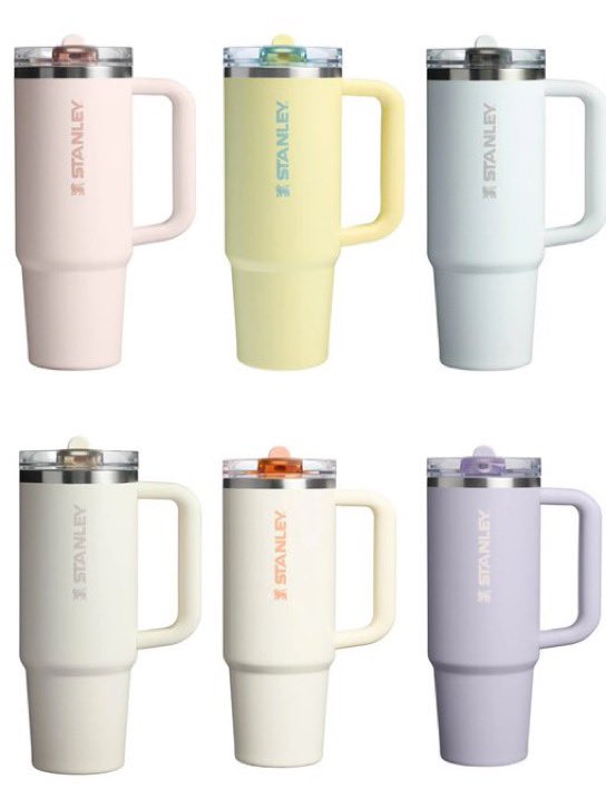 pre_adorable's tweet photo. (Pre) Stanley Quencher Protour Flip Straw 30oz ลด20% 🩵✨

มีแค่5สีนี้น้าา รุ่นหลอดพับได้ 🍒ราคาลดเหลือ1,350.-(รับมัดจำ50%)
#พรีเกาหลี #stanley https://t.co/swGZsW4XQg
