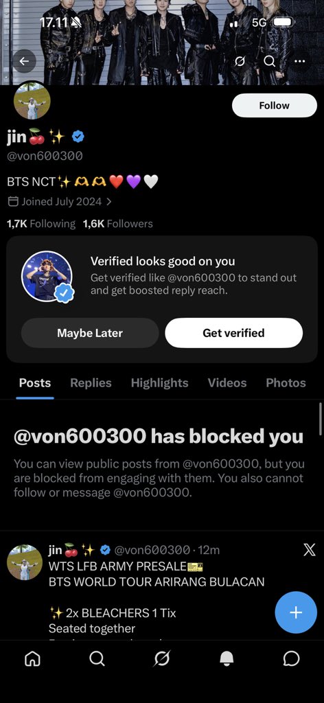 bewdeobi's tweet photo. Jiakh diblock lagi. Masa mesti gue hunting satu satu ni scammer, capekk https://t.co/RoiQ06iYrw