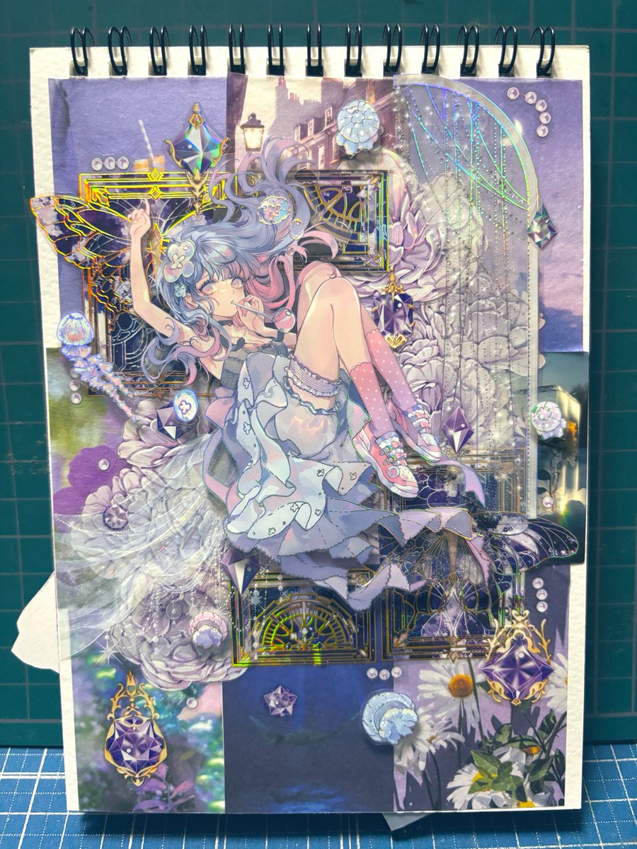 kagenyan2's tweet photo. ようやく二連休〜♡
1日目はベランダの家庭菜園作りとコラージュをして、串カツ屋さんに行ってきたよ〜❣️

美味しかった〜❣️

今日のイメージソングは「ビビデバ」でした✨ https://t.co/jihtsNrG2o