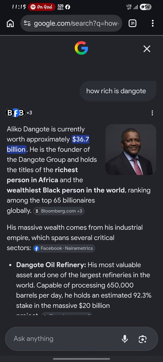 Pisiestsolution's tweet photo. @john322226 Talking like an Illiterate is annoying cause the Internet is free There is No Living Human In Nigeria Who has More money Than this Guy dont Be sťupid https://t.co/ykL1vTmFxP