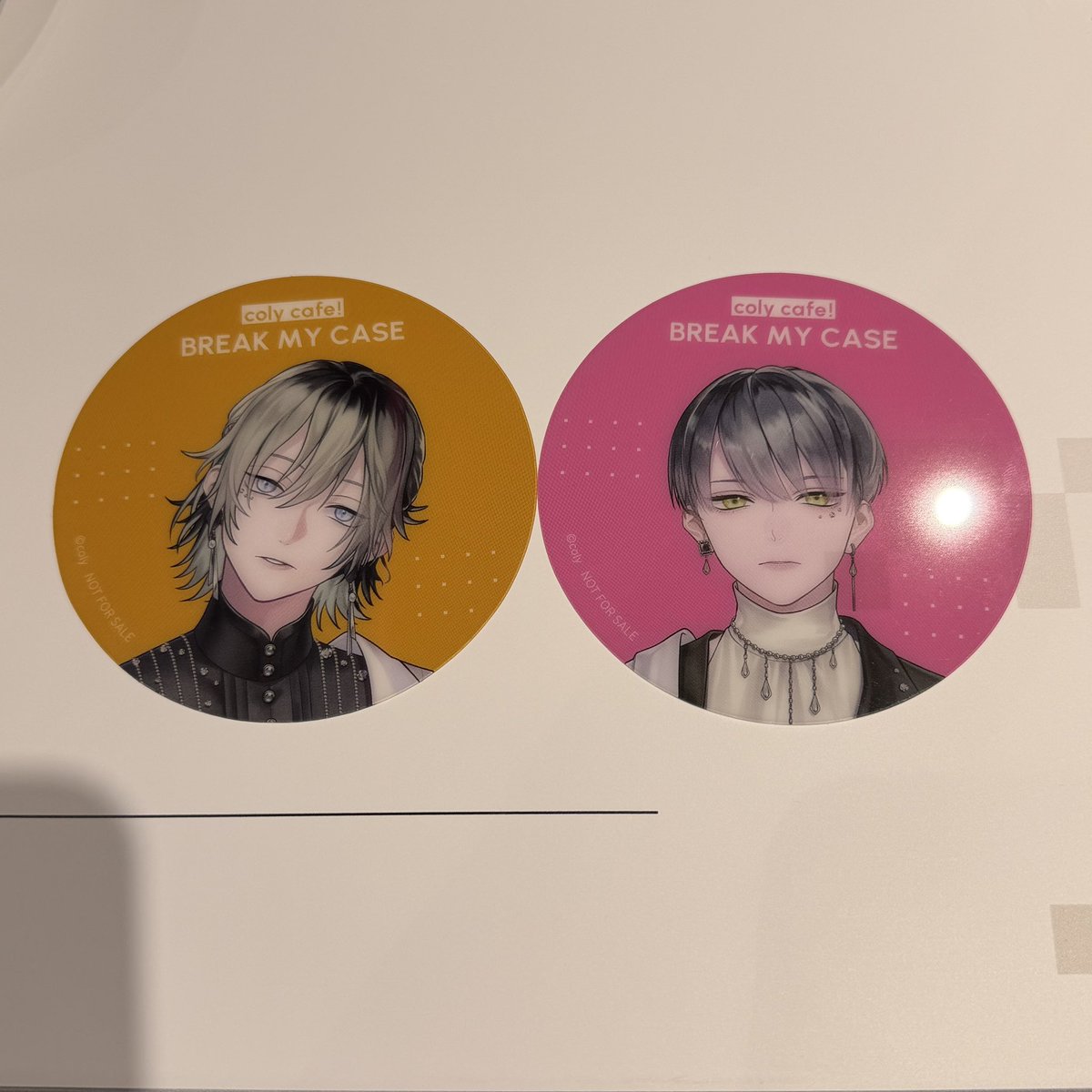 5llgn's tweet photo. @0 ブレマイ ブレイクマイケース 2周年 カフェ colycafe aiDolce コースター 交換

譲 壱川 宇京

求 樋宮 相沢

本日神戸にて手渡しor郵送

お気軽にお声掛けください。 https://t.co/ZqgTtF8Txs