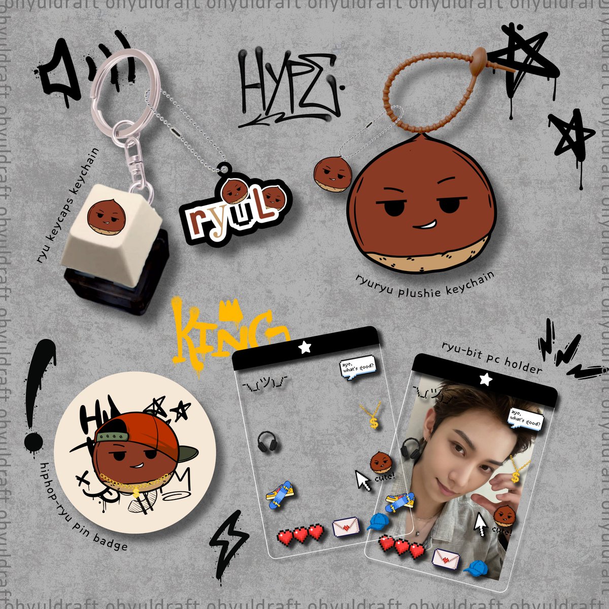 ohyuldraft's tweet photo. [rt &amp;&amp; likes vvv appreciated]

RYURYU fanmerch kit 🌰 — @ohyuldraft

🔗 https://t.co/TwK75VPN2f
🗓 9 – 17 June 2026

#ryuryu https://t.co/rdXOgHVUyV