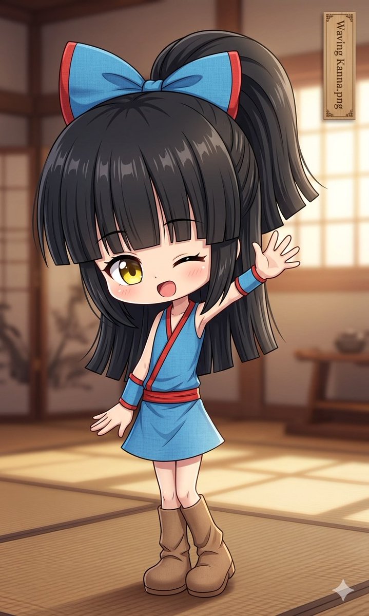 JasonGo2001's tweet photo. Kanna waves hi to you https://t.co/Ne09XYsXt9