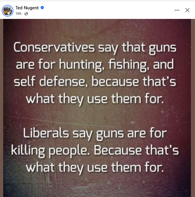 RYboating's tweet photo. Good morning friends! 
Happy Tuesday! 
Wishing you all a great day. 🤗

Ted has a point😉👇👇👇