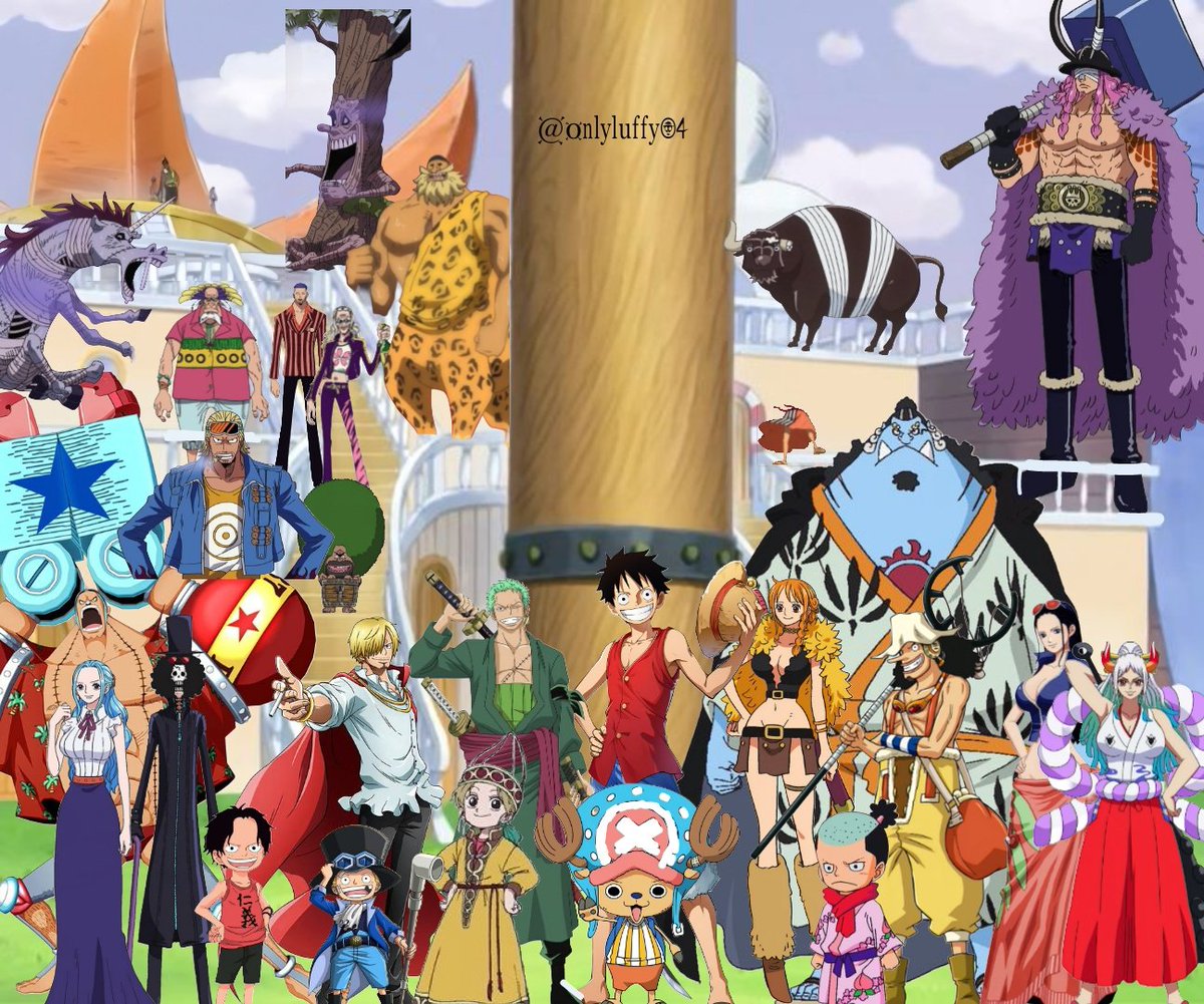 onlyluffy04's tweet photo. Strawhats if everyone luffy asked had joined the crew 😂😭 https://t.co/mNEIxS7Dly