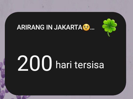 supperjinnie's tweet photo. To much ngga klo countdown nya mulai H-200 😭 https://t.co/QpDaiLKYmJ