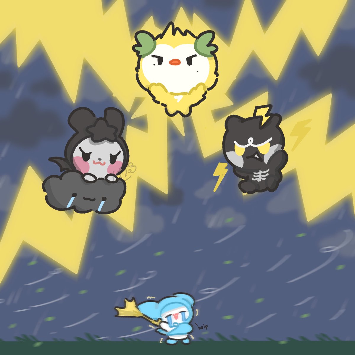 noey_270's tweet photo. ⛈️☂️ https://t.co/6LssYkyN01