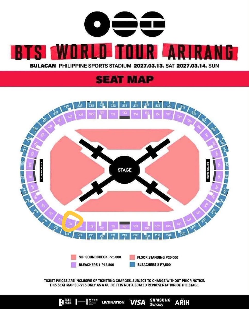 koobear1127's tweet photo. Anyone going for day 1 bleachers row 1 section 115? Looking for kasama 😍 https://t.co/CLRmjgf9ln