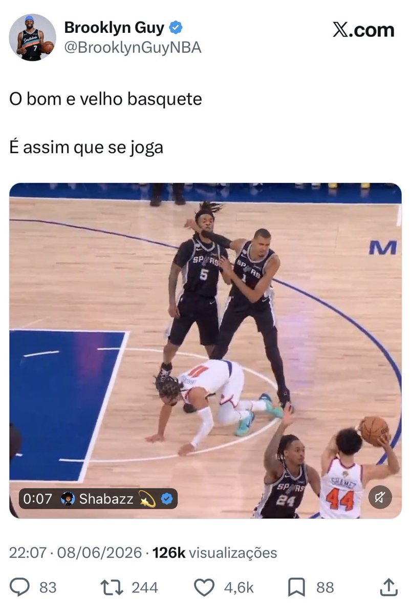 OKCThunder_BR's tweet photo. Esse é o resumo perfeito do que se tornou a NBAtt 🤷🏻‍♂️ https://t.co/2VM2NtsY7J