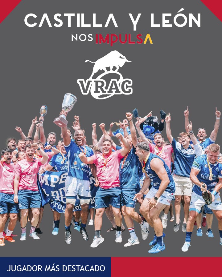 VRAC's tweet photo. ¡Y como no podia ser de otra forma! 

Cerramos la temrpoada con un grupo de profesionales que lucharon hasta el minutio 85 para llevarse el #CYLnosImpulsa https://t.co/pxyBTO13xE