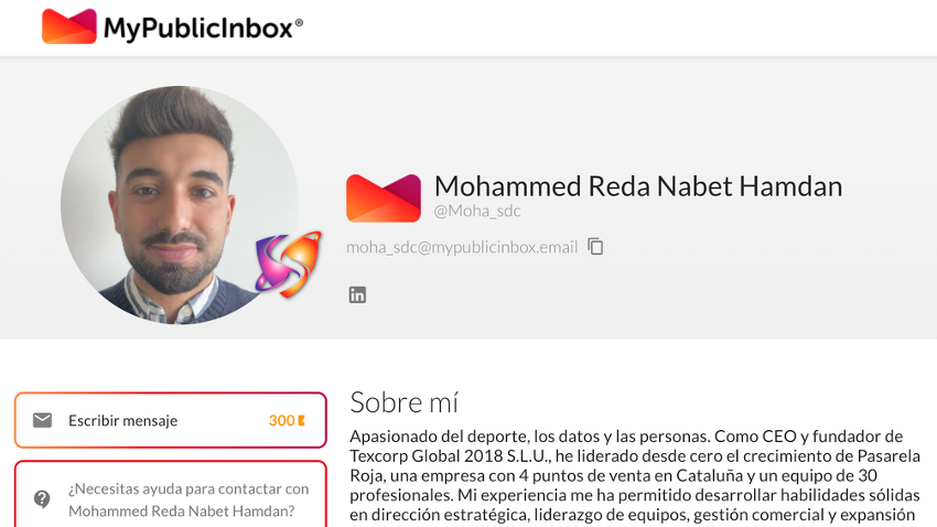mypublicinbox's tweet photo. Hoy damos la bienvenida en @mypublicinbox a Mohammed Reda Nabet Hamdan, apasionado del deporte. Es CEO fundador de #TexcorpGlobal2018, curioso, ambicioso y con una gran pasión del aprendizaje, además, está realizando el Máster de Big Data y Scouting Deportivo de @SportsDataCamp para convertirse en Director Deportivo. Descubre más sobre él en…
https://t.co/NUCYKBlaH3