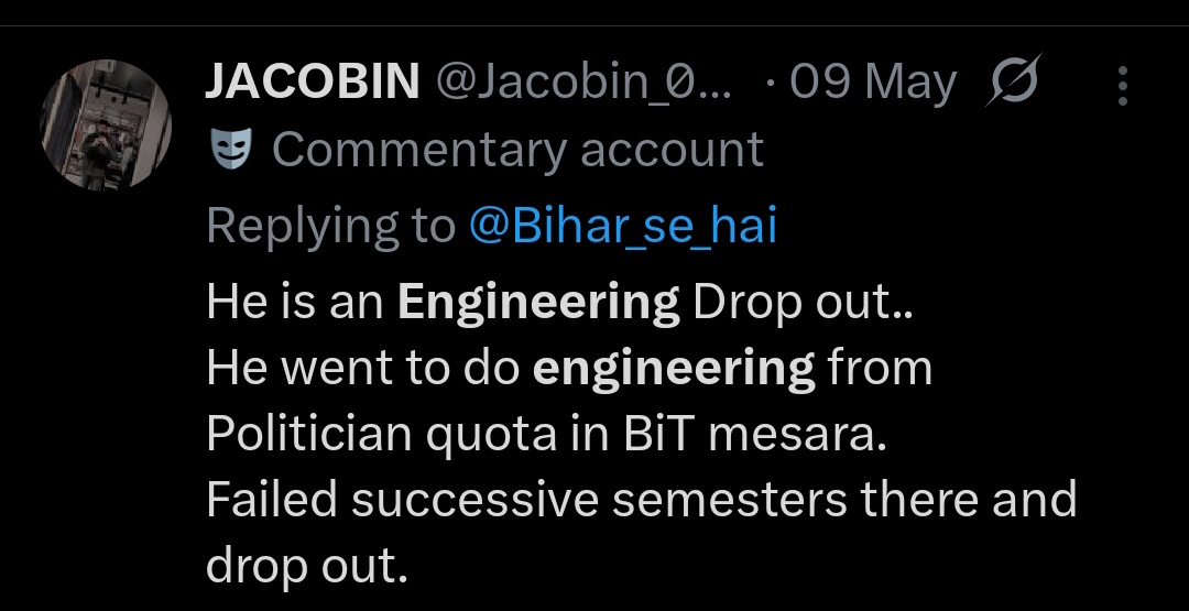Jacobin_004's tweet photo. Your dear has pointed it way before he gets exposed. https://t.co/D6y3inw0cf