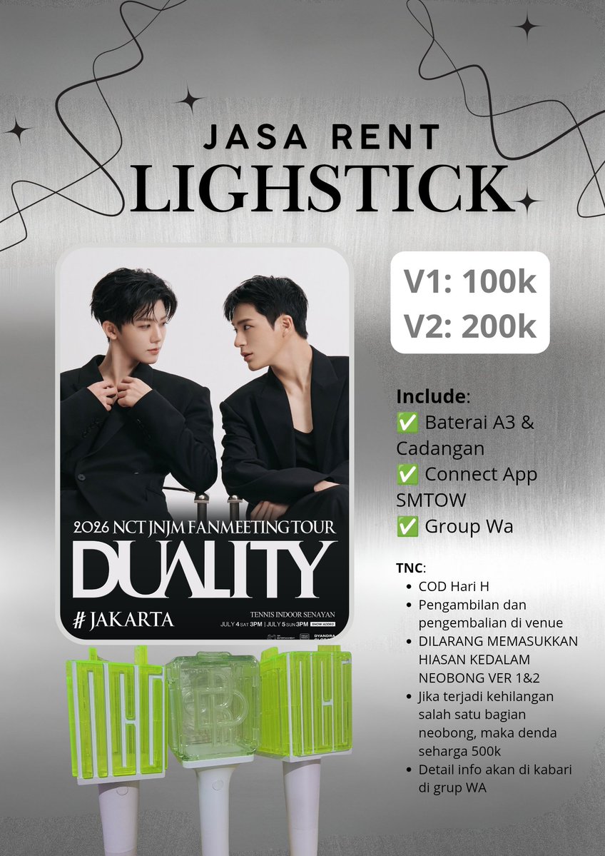 nominnjun's tweet photo. OPEN RENT// WANT TO RENT LS NCT JAEHYUN &amp; JNJM IN JAKARTA 

DP only 10k

V1: 100k ( 2 unit)
V2: 200k (1 unit)

Untuk detail info bisa langsung DM aja yaa^^

tag after DM

tag. wtr rent ls nct v1 v2 jaehyun 127 Dream jnjm jeno jaemin https://t.co/RKIaHj9cfr