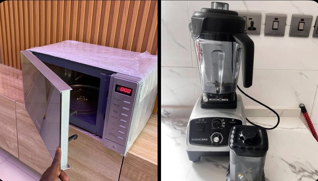 ziecity's tweet photo. As a single person, which one do you think is the most important???

Microwave Or Blender https://t.co/5JbiQo85tl