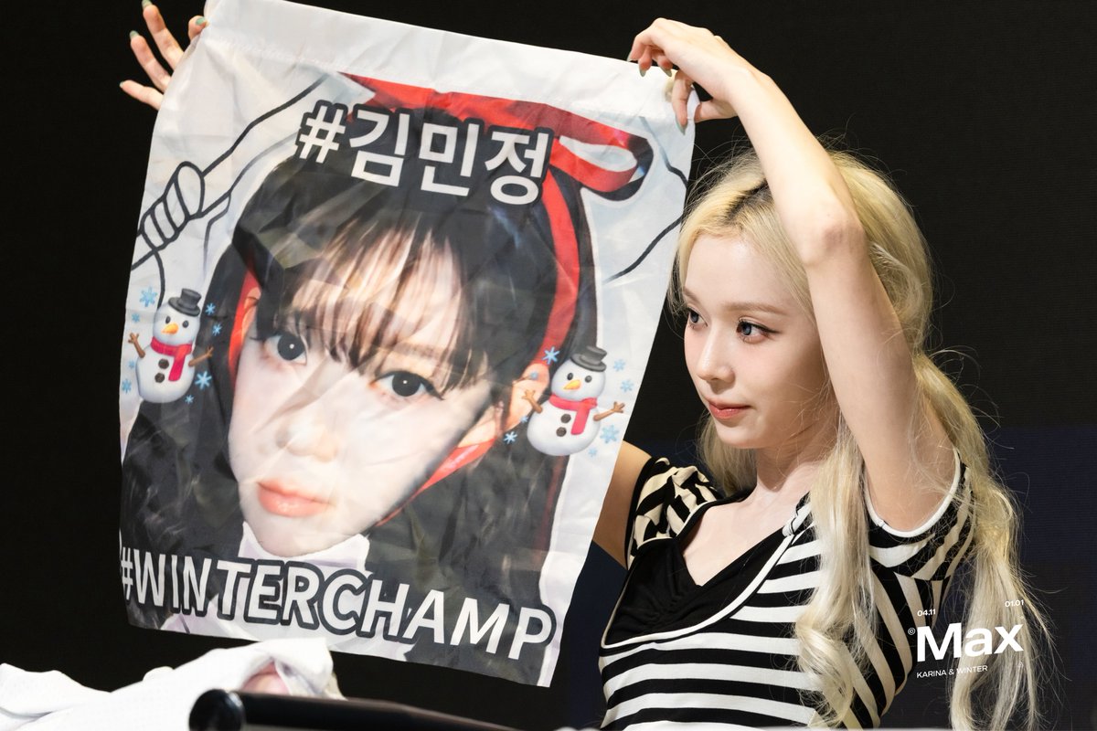 WINTERMAXX_'s tweet photo. 260607 SW

WINTERCHAMP⛄️⛄️⛄️

#aespa #æspa #에스파 #エスパ
#ウィンター #WINTER #민정 #金旼炡 #윈터 #冬子 https://t.co/nNzX9CtZOr