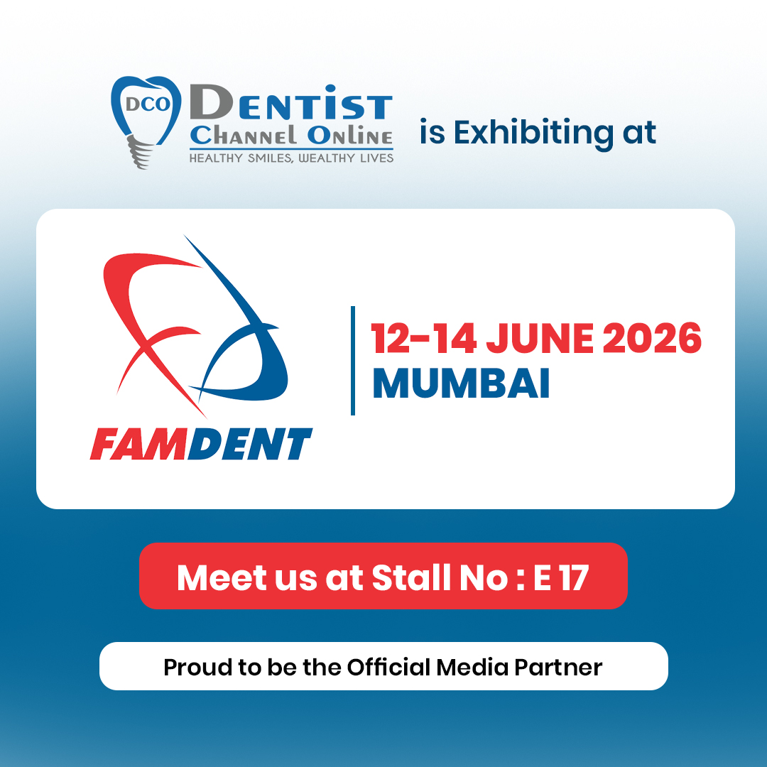 ChannelDentist's tweet photo. Dentist Channel Online at FAMDENT Mumbai 2026!

🏢 Visit us at Stall E17

📅 12–14 June 2026

Register Now: https://t.co/SXGS24BOnm

#FAMDENT2026 #DentistChannelOnline #OfficialMediaPartner #Mumbai #DentalExpo #Dentistry #DentalCommunity #HealthySmilesWealthyLives https://t.co/GRsz5KEutZ