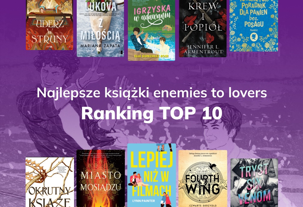 woblink_com's tweet photo. Enemies to lovers, czyli od wrogów do kochanków – od iskier nienawiści do płomiennej fascynacji. Oto TOP 10 książek, które rzucą Cię prosto w ogień! ❤️‍🔥🔥

Czytaj dalej: https://t.co/gKfhzIKF4n https://t.co/ysUsQIb6gh