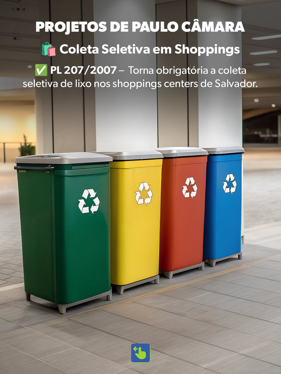 deppaulocamara's tweet photo. Minha gente, entre os dias 8 e 12 de junho, Salvador recebe uma ação gratuita de descarte de eletrônicos. O ponto de coleta fica na Av. Barros Reis, 2445, das 9h às 18h. 📍

Faça sua parte! 🌍💚

#SemanaDoDescarteConsciente #PauloCâmara #Sustentabilidade #Bahia https://t.co/9IyrAd7A3Q