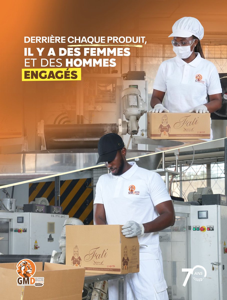 Les_GMD's tweet photo. Chaque produit raconte une histoire.
Celle de femmes et d’hommes qui travaillent chaque jour avec passion, exigence et responsabilité.Chez GMD, notre plus grande force reste l’humain.
Parce que derrière chaque réussite, il y a toujours des personnes engagées.

GMD, toute une vie. https://t.co/faQ8a3RXAo