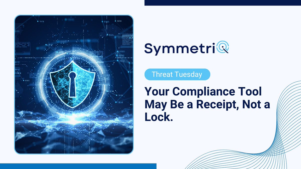SYMQwallet's tweet photo. Most #compliance tools are post-mortems.

By then, three things have happened: the chain has cleared, the money has moved, the counterparty is locked in.

⏳ The regulator's clock has started. Travel Rule, MiCA, FATF all expect intervention before value moves, not after.

👉🏻 Compliance at the wallet level used to be a separate stack. It can't be anymore.

🛡️ SymmetriQ's compliance-ready protection runs KYC/AML/CFT and sanctions screening at the point of authorization, not after settlement.