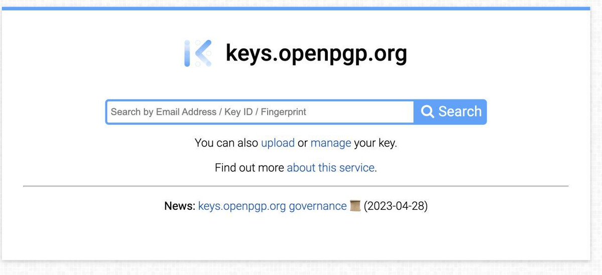 Cyber_Sudo's tweet photo. 🔎 How I Check if an Email is Linked to a PGP Key

Most investigators stop after searching breach databases.

That's a mistake.

Sometimes the most valuable clue isn't in a data leak...

It's hiding in a public PGP key 🔐

When I'm investigating an email address, one of my favorite pivots is checking whether it's associated with a PGP key.

Why?

Because a single PGP key can reveal:
📧 Additional email addresses
👤 Usernames and aliases
🔑 Key fingerprints
📚 Historical activity
🌐 New investigation paths

Real-world example 👇

Imagine you're investigating an email address found in a data breach.

You search for the email and discover it's linked to a public PGP key.

From there, you may find the same key referenced in:
• Mailing lists
• Code repositories
• Archived discussions
• Technical forums
• Public key servers

🎯 Suddenly, a simple email address becomes a gateway to a much larger digital footprint.

Many investigators overlook this step.

But sometimes a PGP key is the missing link that connects multiple online identities together.

🔗 Tool: https://t.co/dcj5yeD2OS

Have you ever used PGP keys as part of an OSINT investigation?

P.S. ♻️ Repost if you found this helpful.