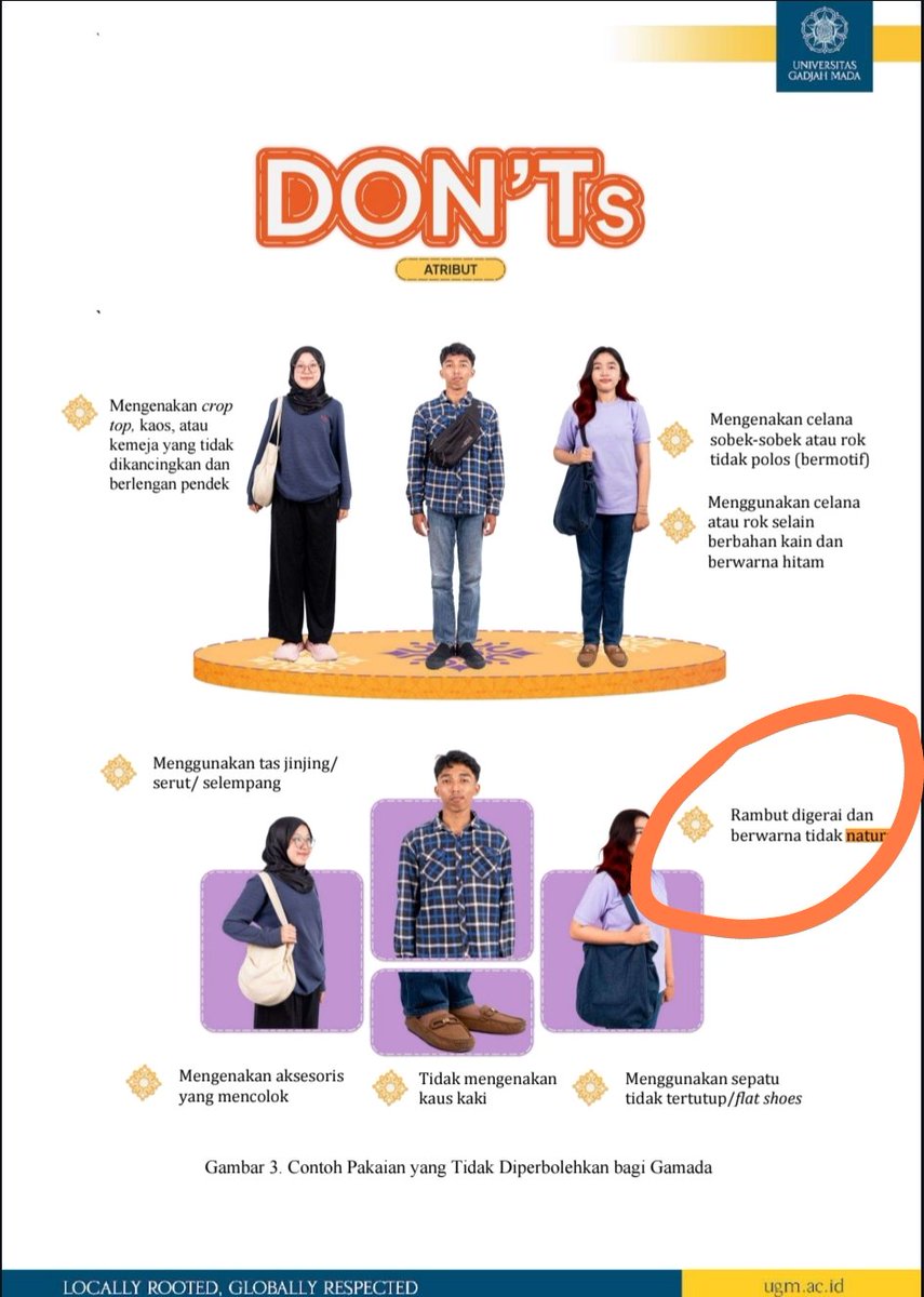 ahas4j4's tweet photo. @Hilmi28 Mungkin aturan UGM sudah berubah sekarang ini🤭 https://t.co/Pqk9dm6zKA