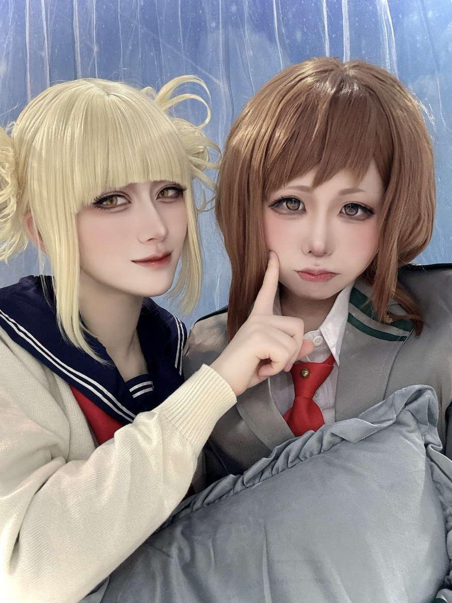 seta_ao's tweet photo. 【⚠︎Cosplay / hrak】

💛🩷

 #ハピコス https://t.co/qg6GX5mJqI