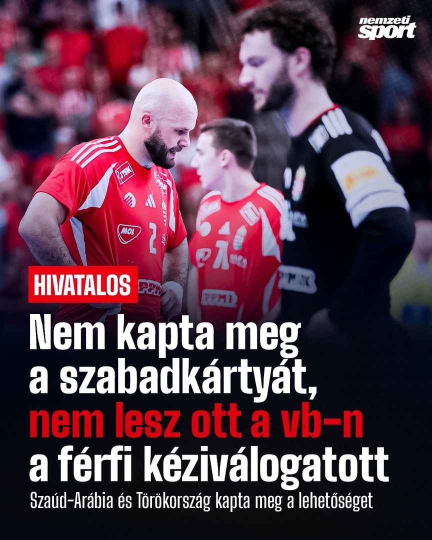 NSOnline's tweet photo. Most már biztos: szabadkártyával sem lesz ott a világbajnokságon a magyar férfi kézilabda-válogatott. 😔 🤾‍♂️ 🇭🇺 https://t.co/Ah0ji8BmeW