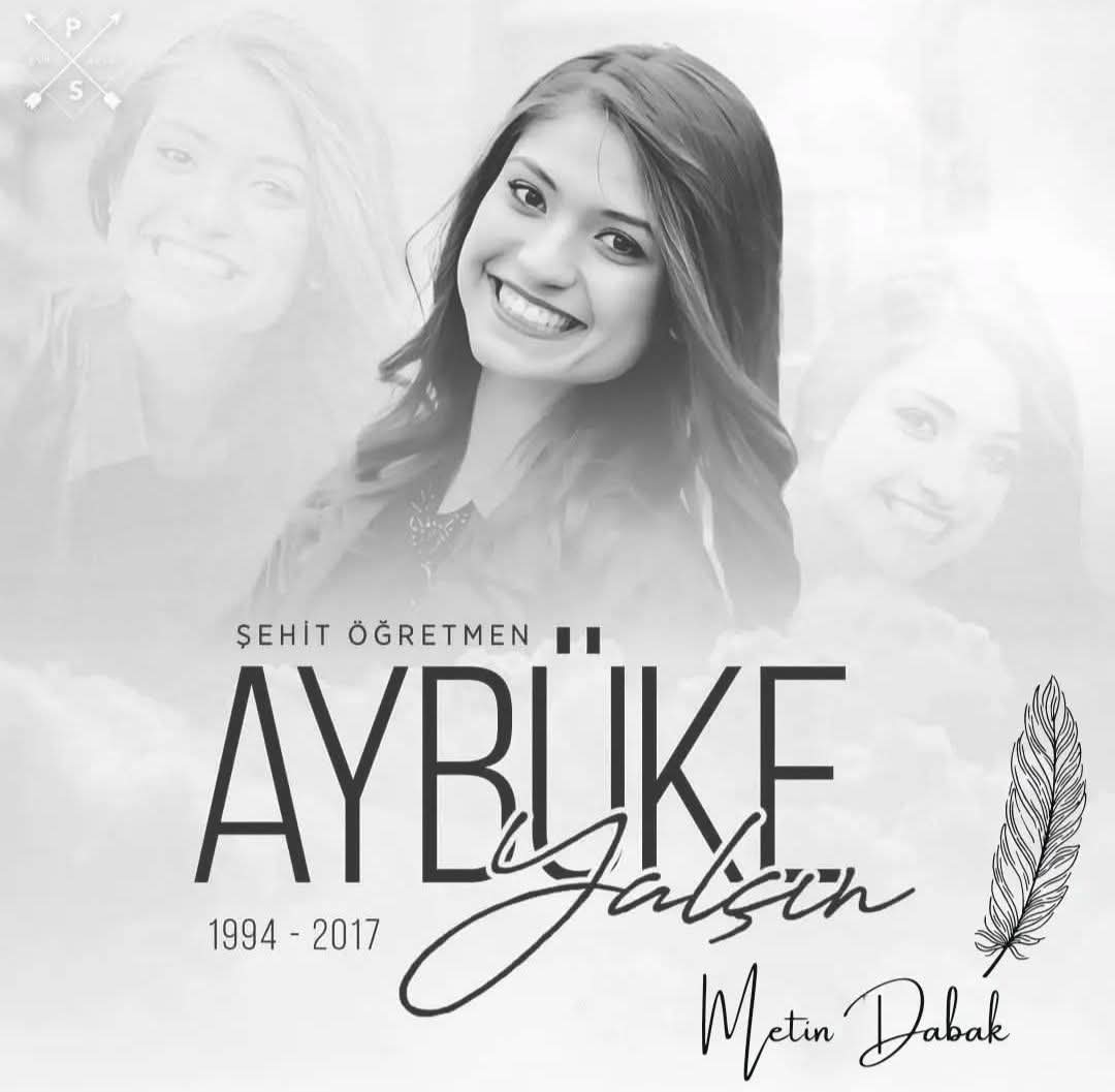 METINDABAK's tweet photo. 9 yıl önce bugün hayatının baharında ve daha 8 aylık öğretmenken Batman’da hain terör örgütü PKK tarafından şehit edilen #AybükeYalçın’ı rahmetle yad ediyorum. Asla unutmayacağız. https://t.co/4QX1aKdTkl