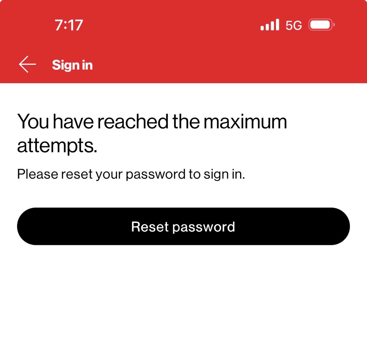 AnubisLecter's tweet photo. @Verizon @VerizonSupport I just changed my password. You gave me a confirmation my password was reset. Tried to use and on the first attempt all I get is this! 🤷‍♂️🤷‍♂️🤷‍♂️🤷‍♂️🤷‍♂️I ALREADY RESET MY PASSWORD!!!! https://t.co/i18tnQleCv