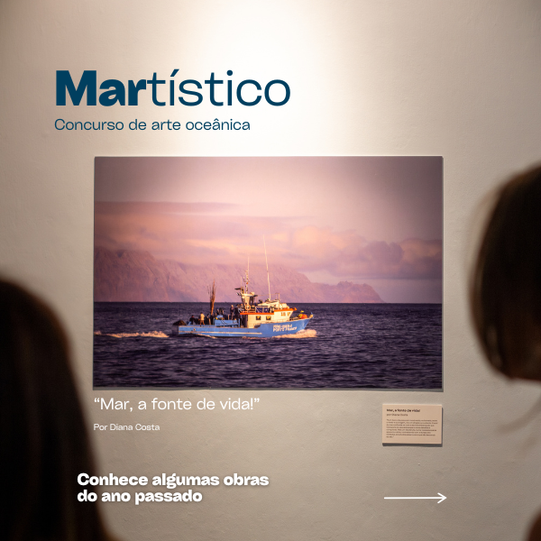 MARE_Madeira's tweet photo. Na exposição da 1.ª edição do #concurso #𝐌𝐀𝐑𝐭í𝐬𝐭𝐢𝐜𝐨, a biodiversidade e a história do nosso #oceano ganharam vida através de diferentes olhares. Três formatos diferentes, a mesma paixão pelo #mar.  

INSCRIÇÕES ABERTAS PARA A 2ª EDIÇÃO: https://t.co/YTJcA8wzHE https://t.co/phnUXg1SzJ