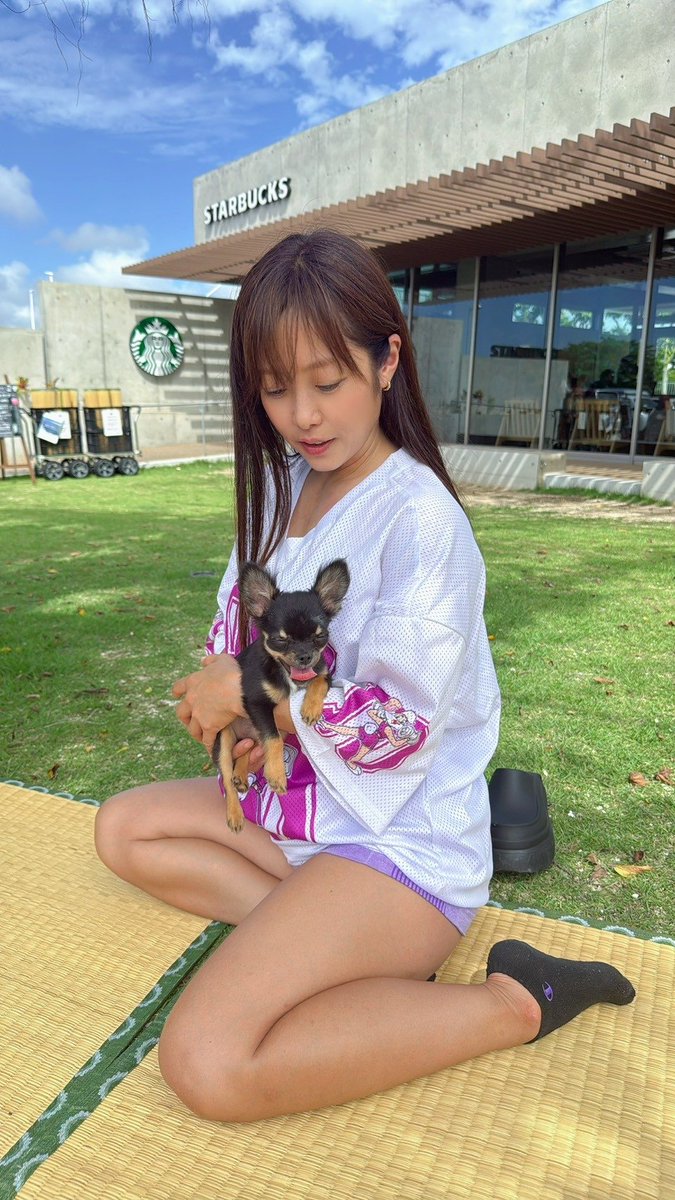 mi_rotein's tweet photo. 物憂げな6月の
雨に打たれているみなさん☔

梅雨の晴れ間は
シーサー柄のゴザを広げて☕️🌿🐾
好きな人とゴロゴロどうですか🌴

🐾スターバックス那覇鏡原店
芝生エリアでゴザの貸し出しがあります https://t.co/8bsJ9wgUJr