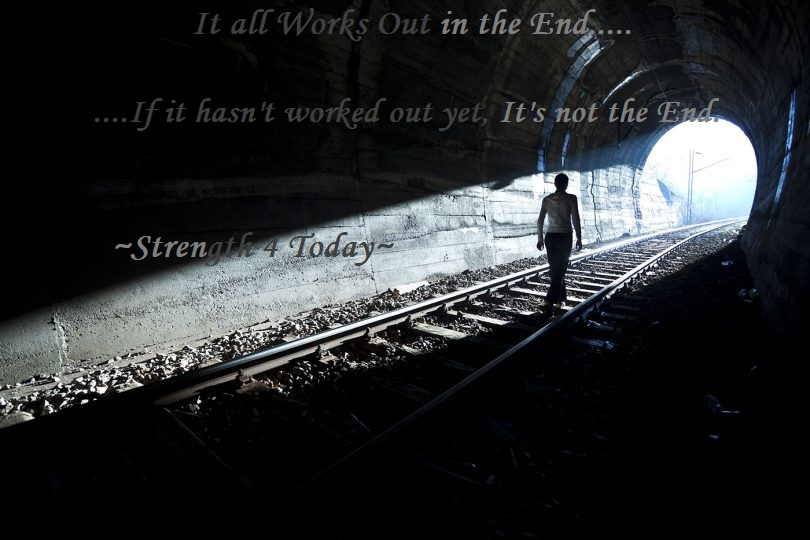 Strengthfor2day's tweet photo. It All Works Out In The End...
...If It Hasn't Worked Out Yet,
It's Not The End.
#WorkItOut #InTheEnd #AlwaysWorksOut #Patience #Faith #Tolerance #RecoveryPosse #Strengthfor2day https://t.co/LZJp1qvuDr