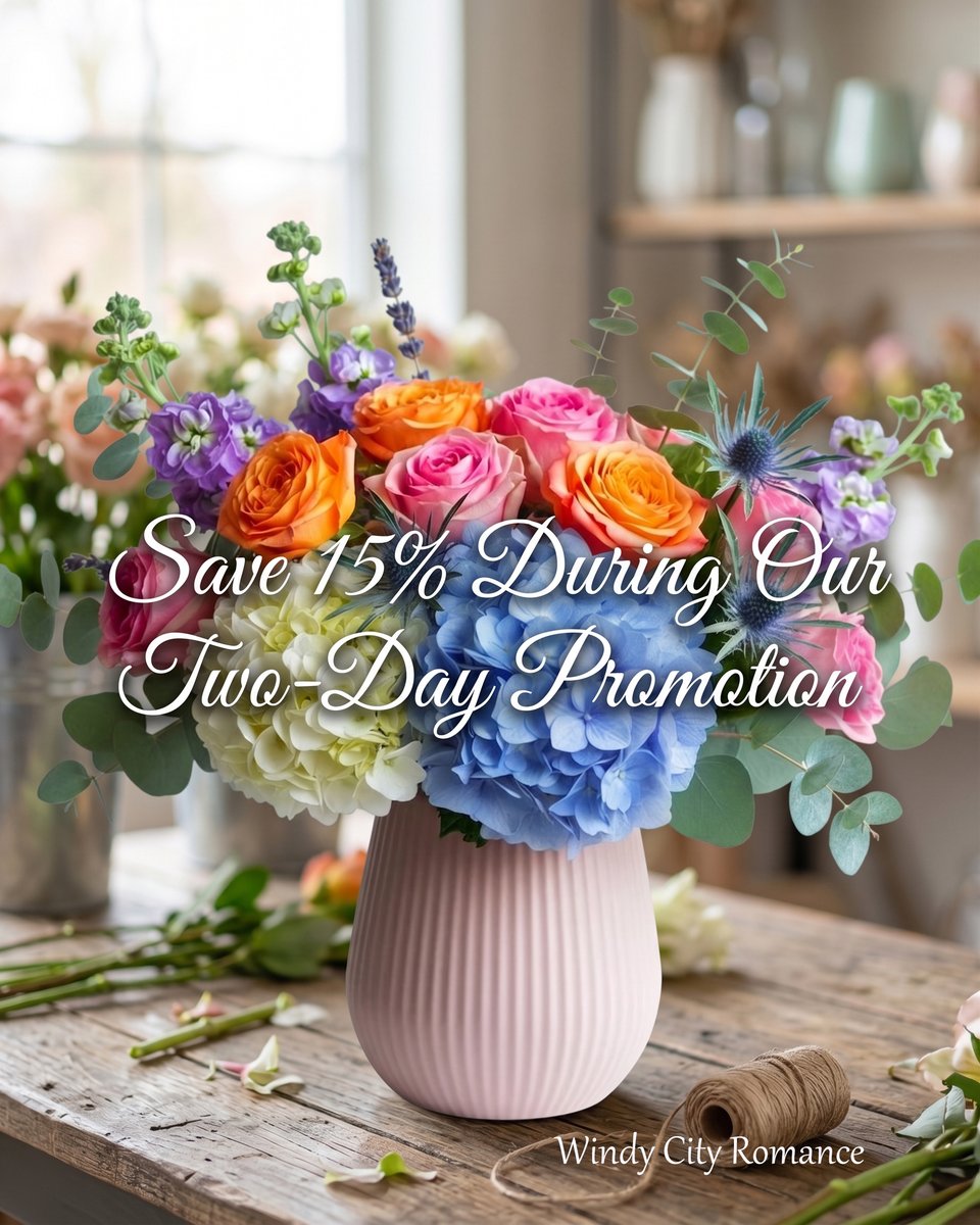 KLOECKNER_FLWR's tweet photo. Our new June collection is live!๐บ๐ฟ๐ต๏ธ Celebrate the season & take 15% off your purchase during our 2-day special. Shop online at https://t.co/HeTEUWt68n, and enter code JUNE15 at checkout to unlock your savings.
#JunePromotion #KloecknerFlowers #FloralSavings #ChicagoForist https://t.co/zHfiCk8Kra