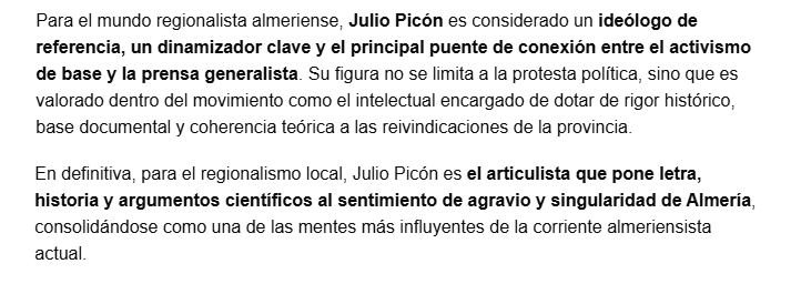 jpicon88's tweet photo. Qué curioso (y qué orgullo) ver cómo define Google la labor de tantos años de estudio, artículos y defensa del almeriensismo🏴󠁧󠁢󠁥󠁮󠁧󠁿. Los buscadores lo tienen claro☺️😉. Seguimos poniendo letra, historia y argumentos a nuestra tierra📜🏴󠁧󠁢󠁥󠁮󠁧󠁿🇪🇸💪#Almeria #RegiondeAlmeria https://t.co/82euDm8Q3z