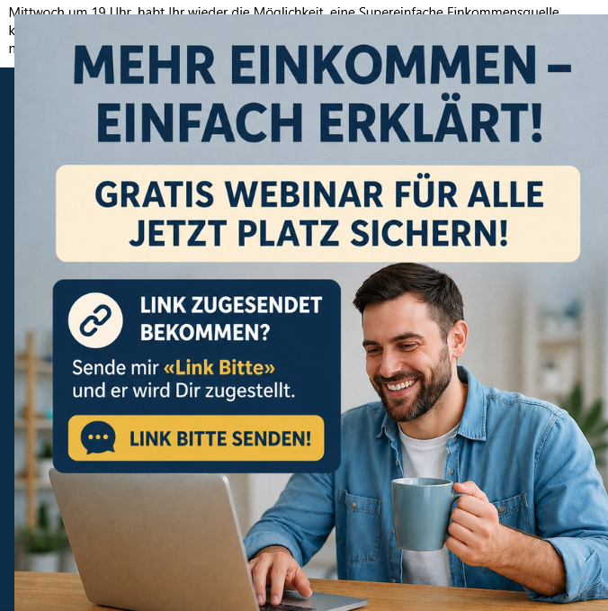 DietzR's tweet photo. Mittwoch um 19 Uhr, habt Ihr wieder die Möglichkeit, eine Supereinfache Einkommensquelle kennen zu lernen! Worauf noch warten? Lottogewinn, Erbschaft, Rentenerhöhung?  Lebe jetzt und nutze deine Möglichkeiten! Gruß "Reiner" #freunde #frends #follover https://t.co/cboDijdsM3