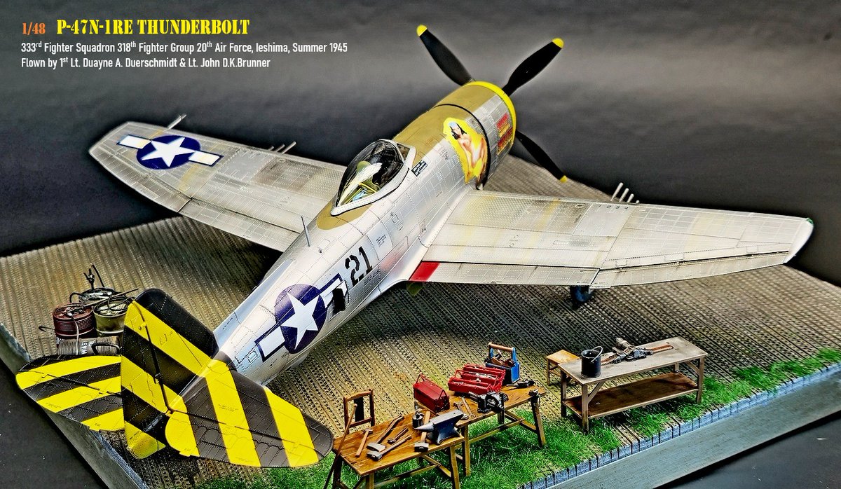 MiniArt_Models's tweet photo. Used #MiniArt Kit:
48062 P-47N-1RE THUNDERBOLT. ADVANCED KIT
49012 FIELD WORKSHOP
Source:
https://t.co/a6ZkJyHHAW https://t.co/oLxdeMmOj0