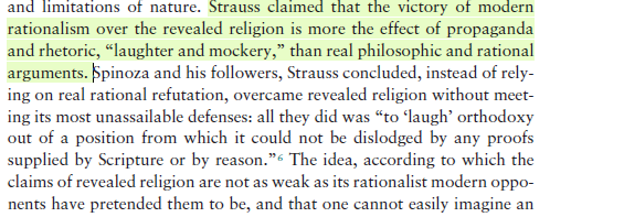 afro_hamza's tweet photo. Strauss was spot on. Religion lost social prestige because it was subjected to ridicule, satire, mockery, and cultural pressure rather than being decisively refuted philosophically. https://t.co/rxi2wO32s0