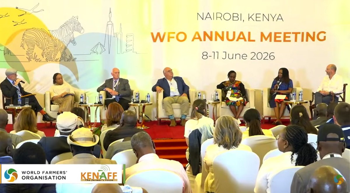 SDG2AdvocacyHub's tweet photo. 🟡Farmers’ organisations and stakeholders are shaping a farmer‑led vision for resilient farming systems and coordinated action — including how finance can be structured to reach farmers at scale.

📺Tune in live: https://t.co/BJLKt9iO4a

#FarmersInAction #FutureFields #WFO2026 https://t.co/BBrKL34TJc