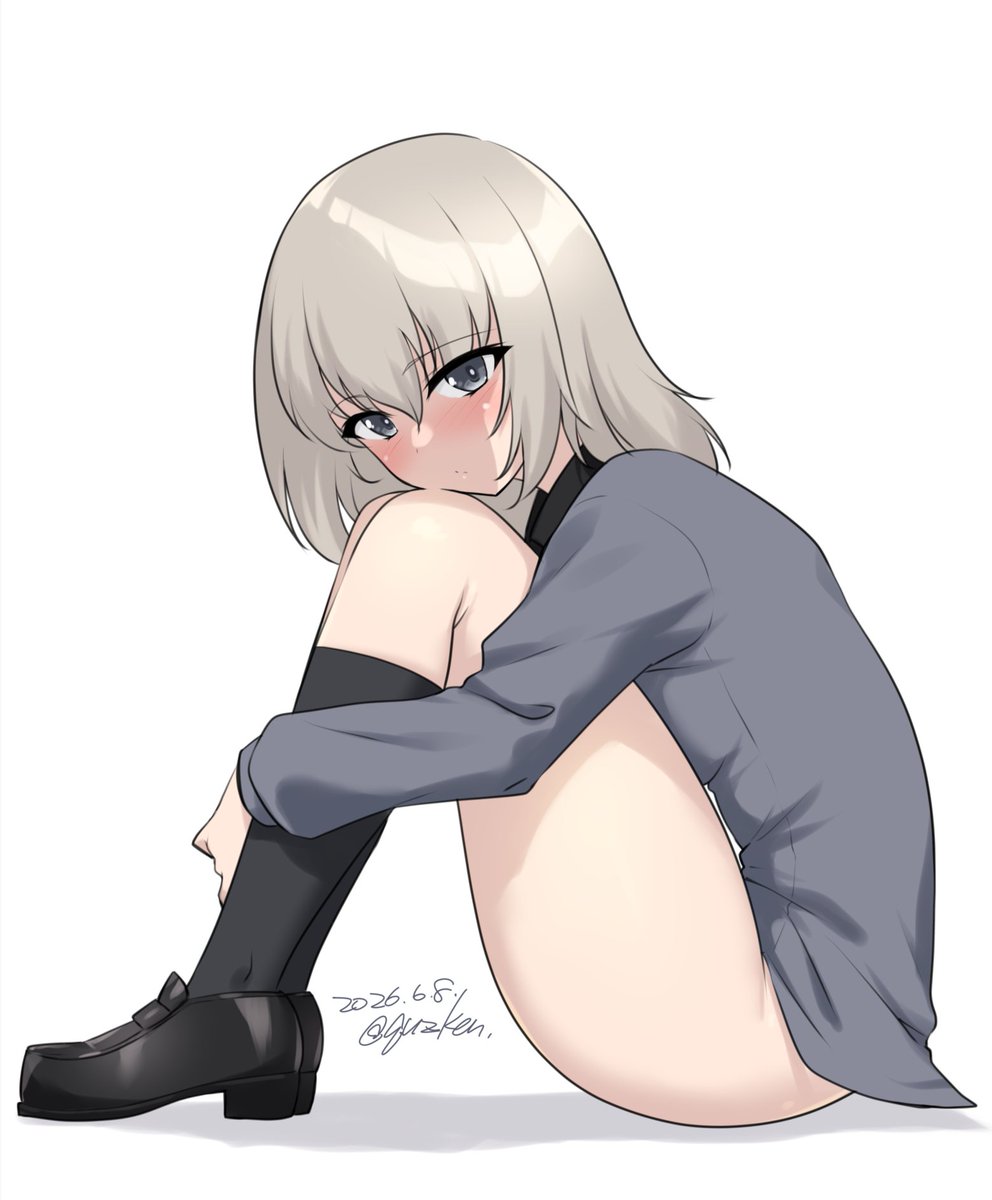 靴までしっかり履いてるのに穿いてナイノスキー。。。
#ガルパン版深夜のお絵描き60分一本勝負
#ガルパン版深夜のお絵描き60分一本勝負_20260608 