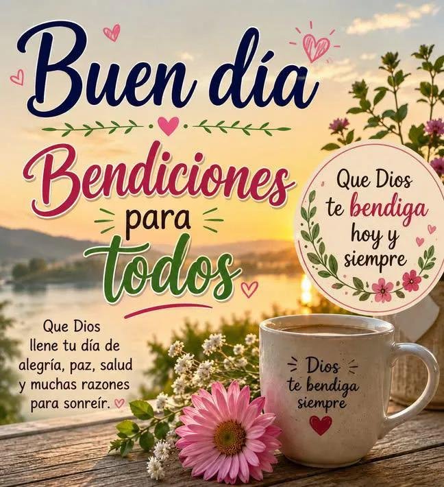 IsidroMargaret's tweet photo. Saludos y bendiciones 🙏🏼 
#FelizMartes
👍🏽🙋🏽‍♀️🤗☕️☕️😊🌻🌺🌷🦋 https://t.co/QR6FdvRdjj